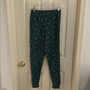Adult Carters Green Pajama Bottoms XS